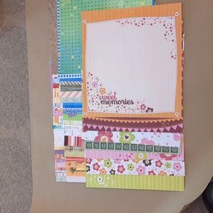 50 sheets of scrapbook paper